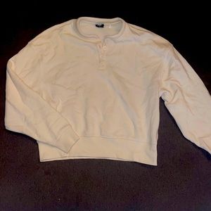 Pacsun cream crewneck